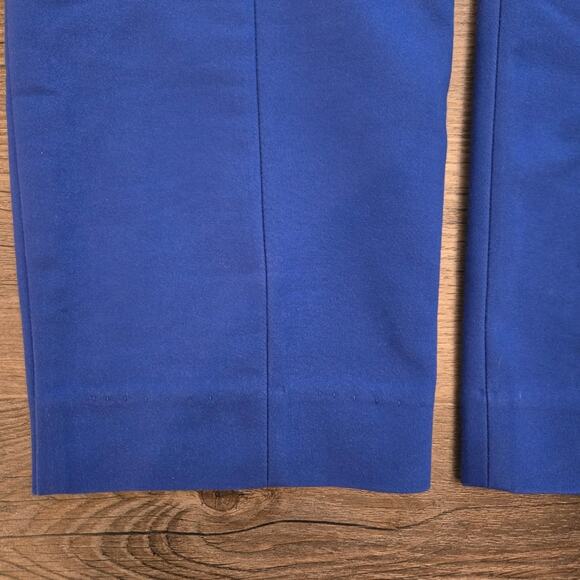 Express Women's Columnist Low Rise Slim Ankle Pant Cobalt Blue Size 6 - Picture 11 of 11